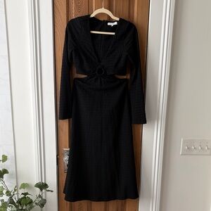 Likely Black Long Sleeve Dress